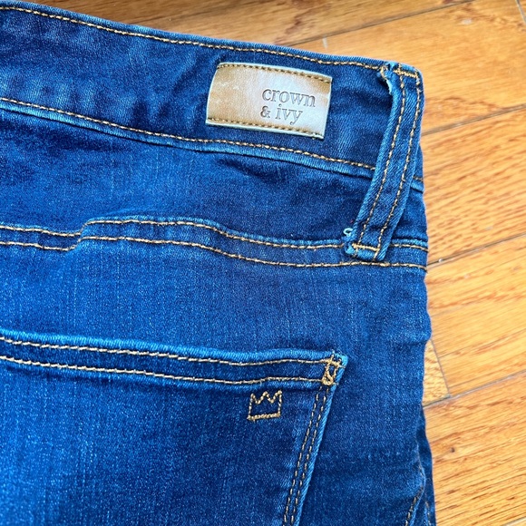 Crown & Ivy Skinny Jeans Size 8 - Picture 3 of 5